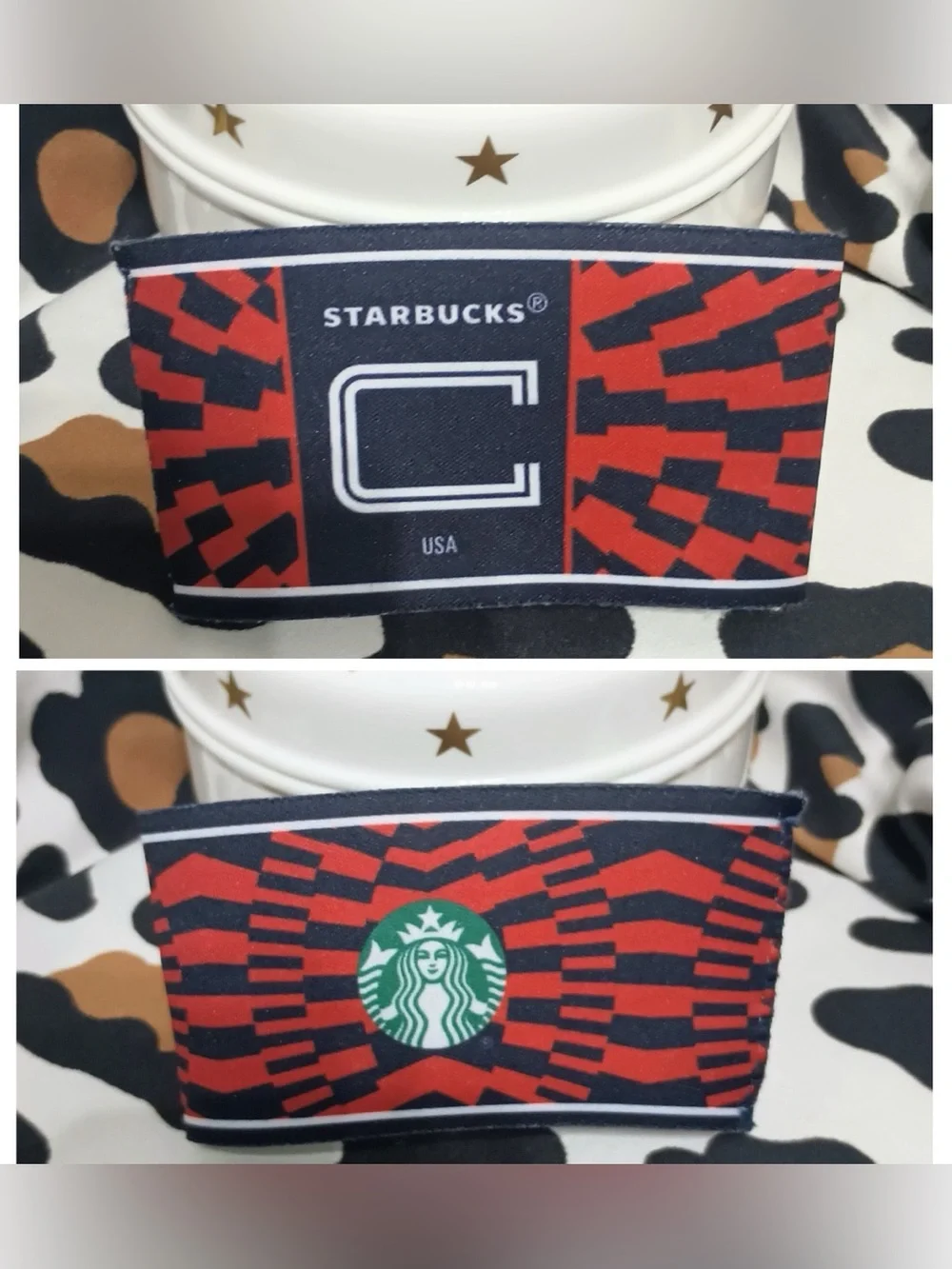 STARBUCKS SOCCER WORLD CUP COFFEE CUP SLEEVE